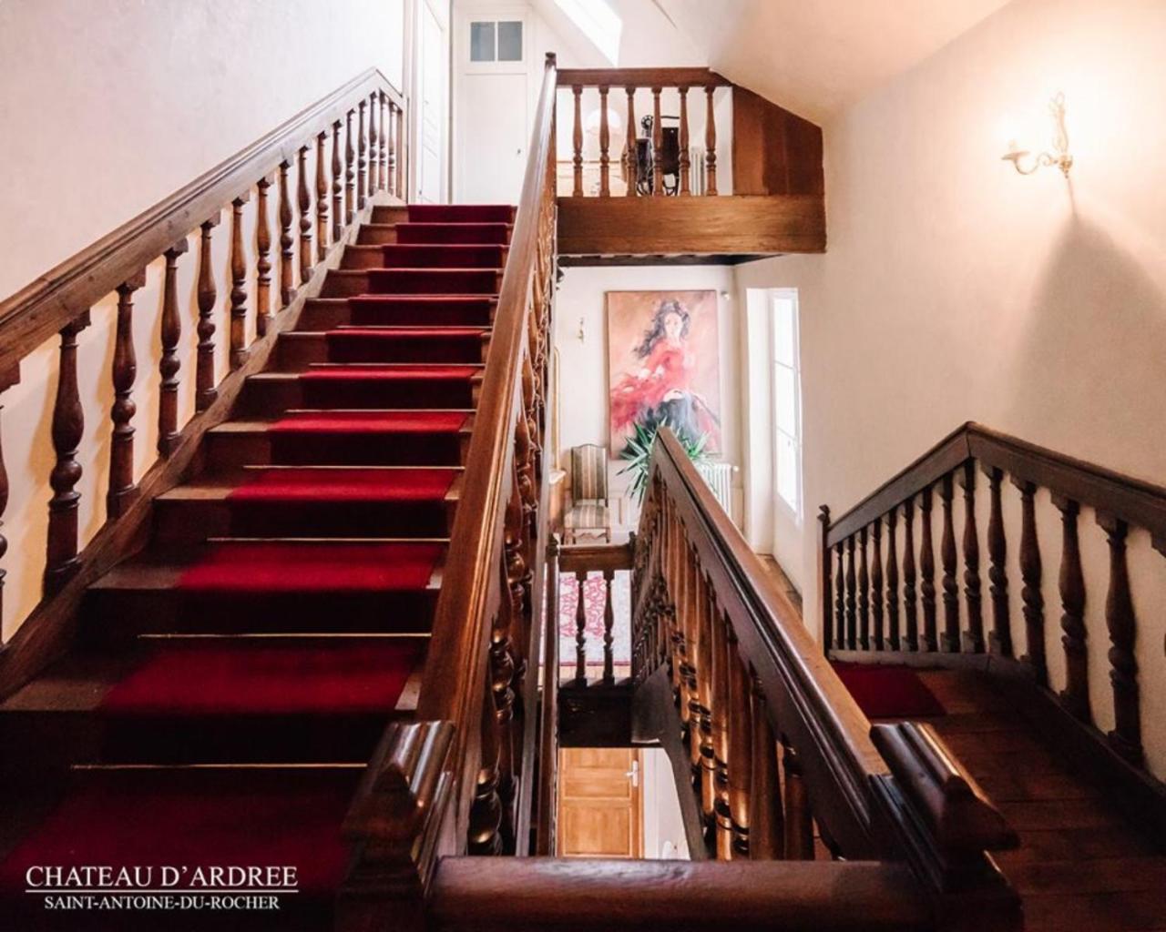 Bed and Breakfast Chateau D'Ardree Saint-Antoine-du-Rocher Exterior foto