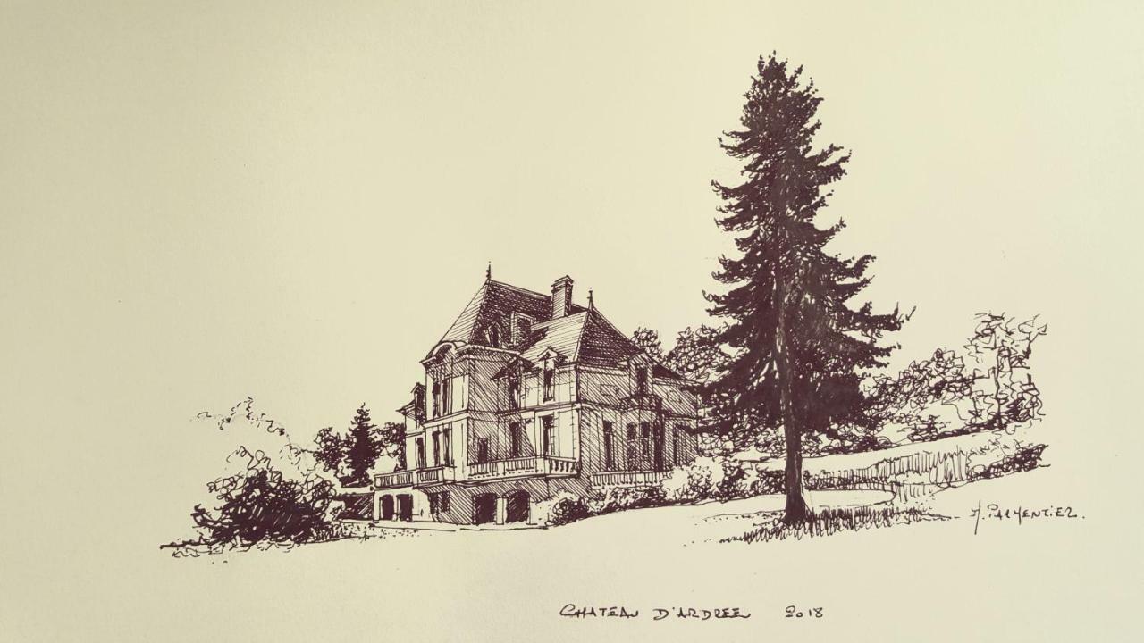 Bed and Breakfast Chateau D'Ardree Saint-Antoine-du-Rocher Exterior foto